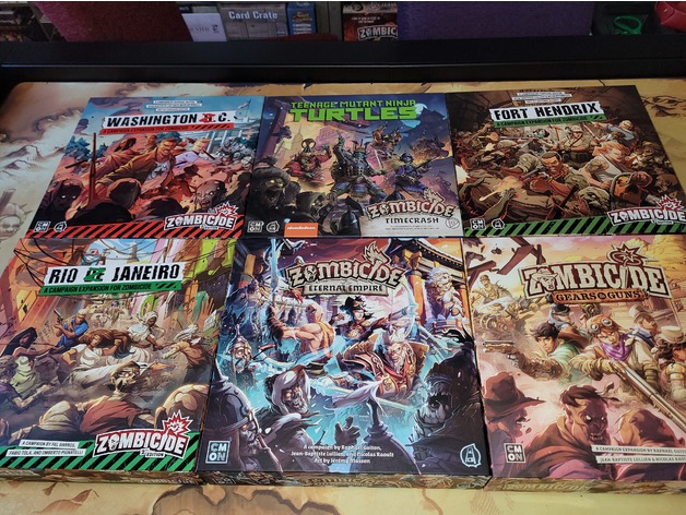 Zombicide Modüler Depolama Parça 1 Minyatür Depolama