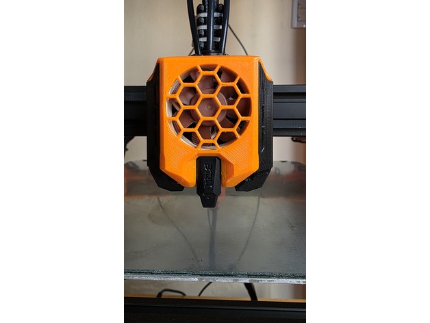 XCR3D 3in1-S1 Biqu Microprobe V2 için Hotend Kapağı