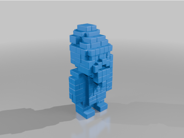 Voxel Noel Baba