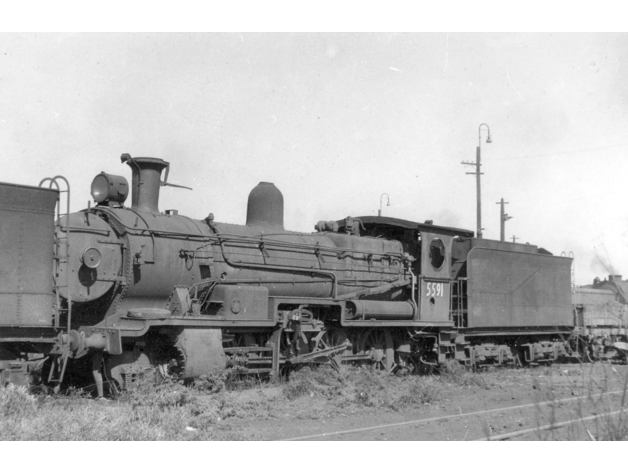 ARM HO D5502 NSWGR Buharlı Lokomotif için Yükseltme Parçaları