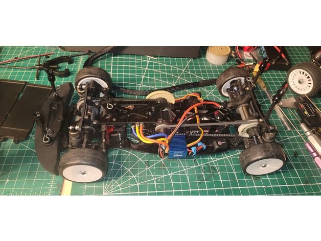 Team Losi JRX-S Lipo Tepsisi