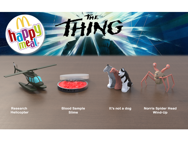 The Thing Happy Meal Oyuncakları