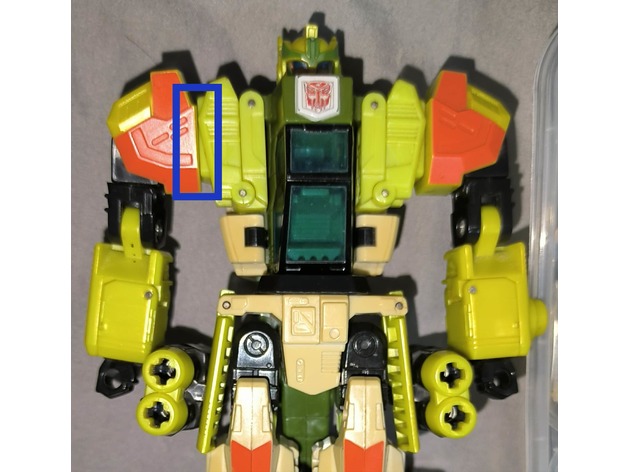 Transformers Energon Bulkhead Omuz Mandalı