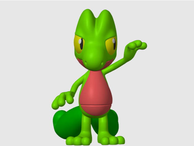 Treecko çok renkli