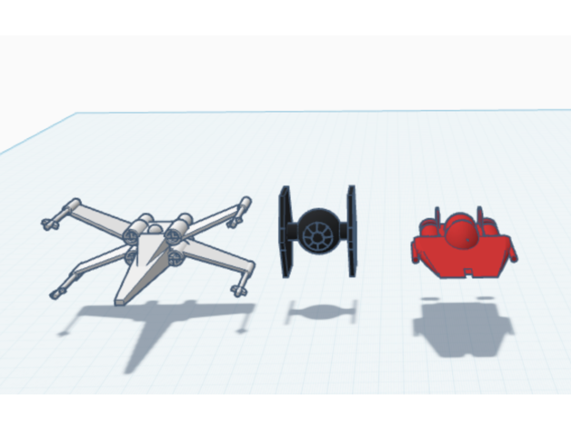 Star wars A kanat x kanat ve bağlayıcı savaşçı