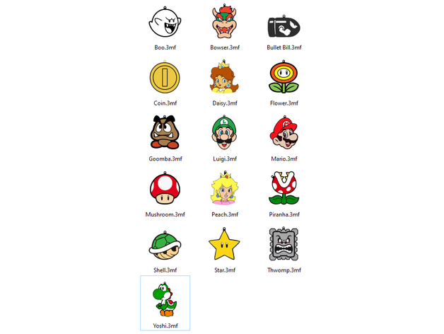 Super Mario Noel Ağacı Süsleri
