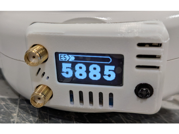 Speedybee VRX analog alıcı kapağı fatshark gözlükleri için
