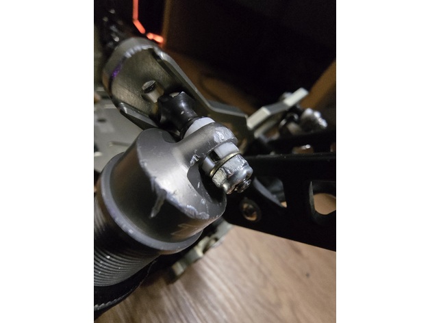 Losi 3 için Arka Coilover Üst Montaj Adaptörü – İlham alınmış
