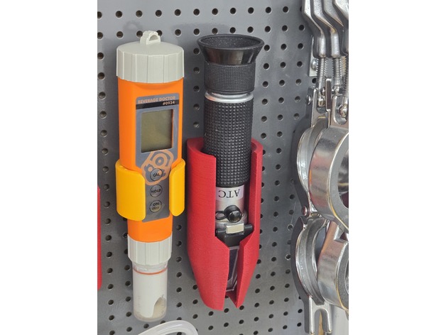 Pegboard Beverage doctor pH metre veya refraktometre tutucu
