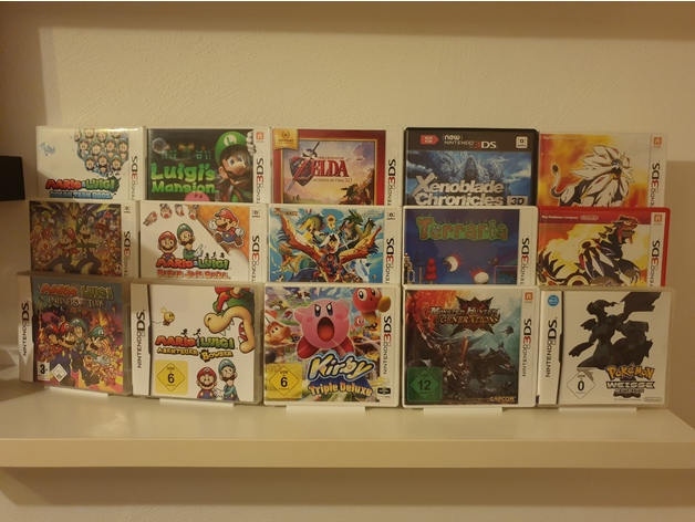 Nintendo DS 3DS Kutu Vitrin Standı