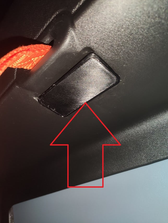 Citroen AMI Kapı Kapağı ABS Baskı 00682