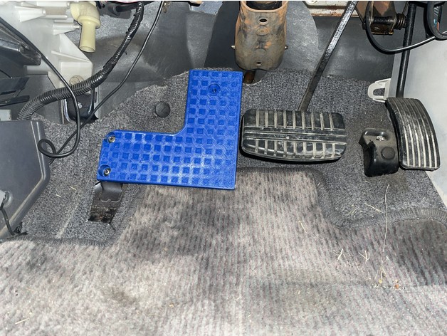 Delica L400 Sol Ayak Dayanağı