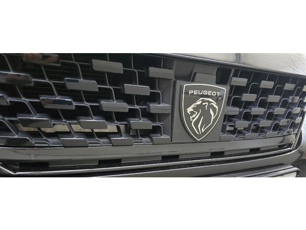 Peugeot 508 SW II – Izgara Logo Adaptörü (yeni Peugeot Amblemi)