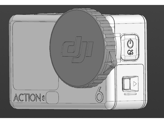 DJI Osmo Action 6 lens koruması
