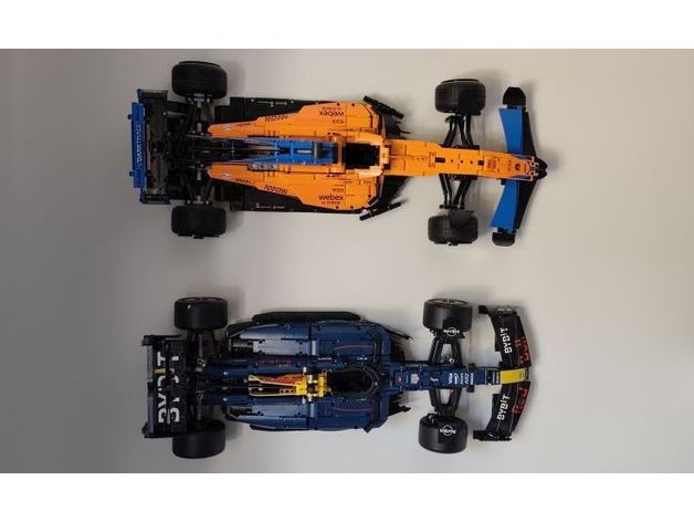 Lego Technic 42206 Oracle Red Bull Racing RB20 F1 Araba Duvar Montajı Yatay