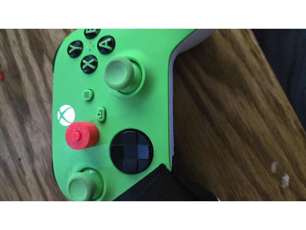 Xbox kontrolcü için skor tabelası veya menü büyük kırmızı düğme kapağı