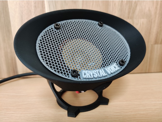 8cm Birimler için Açık Hava Masaüstü Hoparlör Kiti V3 (Korna Sürüm)