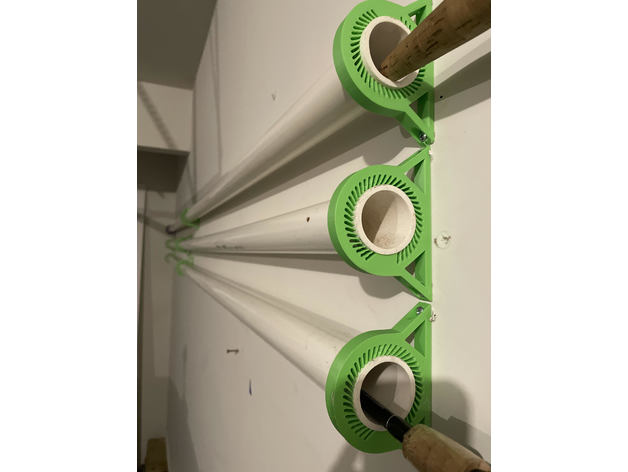 PVC Boru Duvar Montaj Braketi
