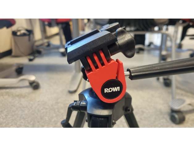 ROWI VF 6083 kamera tripodu eğim bağlantısı