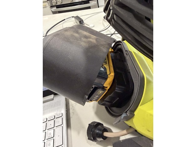 Ryobi Sisleme vantilatörü pil kapağı XL 90MM