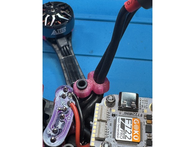FPV mesafe tutucu güç kablosu tutucu 14AWG XT60