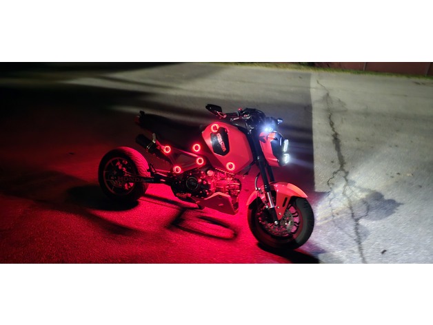 Honda Grom Alt Işık Yıkayıcı
