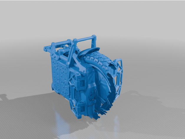 EUC Veteran Patton S Monowheel 3D Taraması