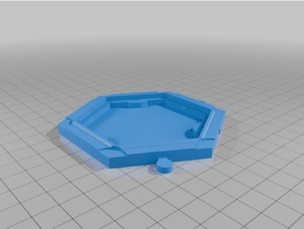 3D Catan Tabanı Mıknatıs Yok, Görünür Sekmeler Yok
