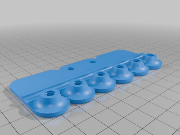 6 Filament Braketi PTFE boru Ender 3 V3 KE SE için