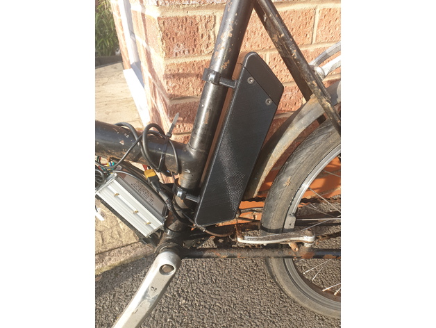 Raleigh twenty e-bisiklet dönüşümü için 30x18650 Pil kutusu