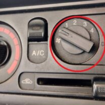 Ford Ranger ve Mazda B2500 Klima Panel Düğmesi 1169
