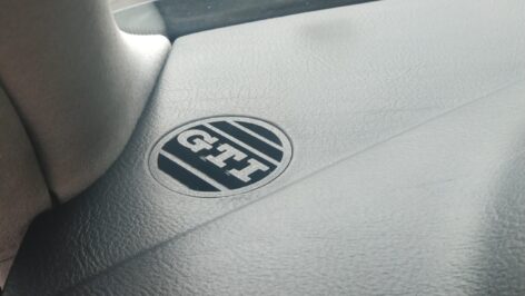 GOLF 4 GTI Yazılı Ön Havalandırma Izgarası ABS Baskı