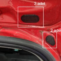 Golf 4 bağaj içi kablo tıpası ABS Baskı 00144