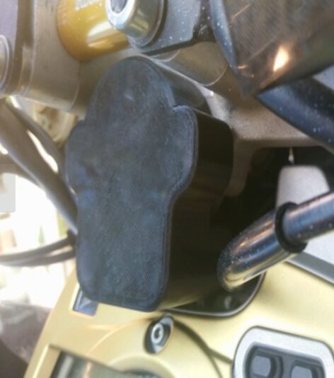 Honda Hornet 2008 Anahtar Kapağı ABS Baskı 00161 - Görsel 3