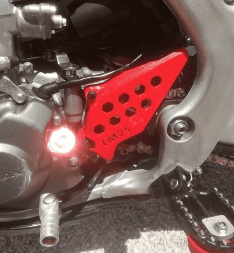 HONDA 450 CRF Dişli Muhafaza Kapağı ABS Baskı 00162