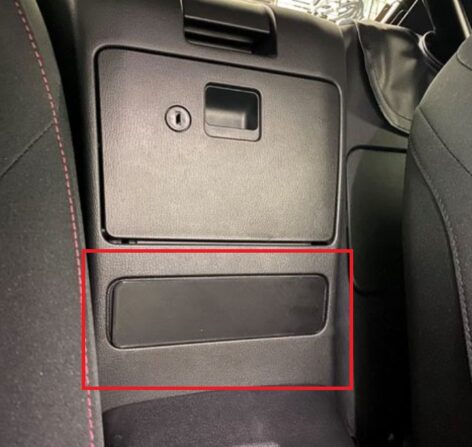 Mazda Miata CD Çalar Kapağı ABS Baskı 00195