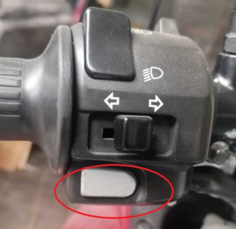 Yamaha XJ900S Korna Düğmesi 2 adet Abs Baskı 00204