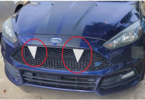 Ford Focus Dişleri ABS Baskı 2 adet 00205