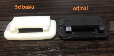 Bmw E30, E28 Güneşlik Tutucu (OEM numarası: 82 12 9 413 177) ABS Baskı 00219 - Görsel 3