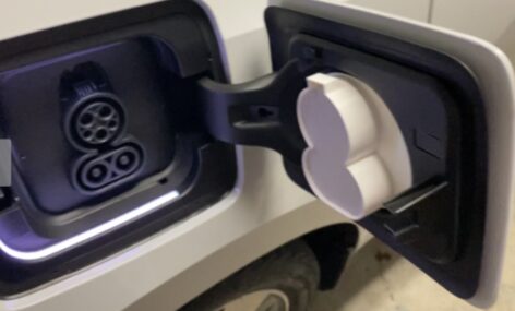 BMW I3 Şarj Portu Modifiyeli Kapak ABS Baskı 00227