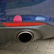 Alfa Romeo Giulia arka tampon kapağı ABS Baskı 00230