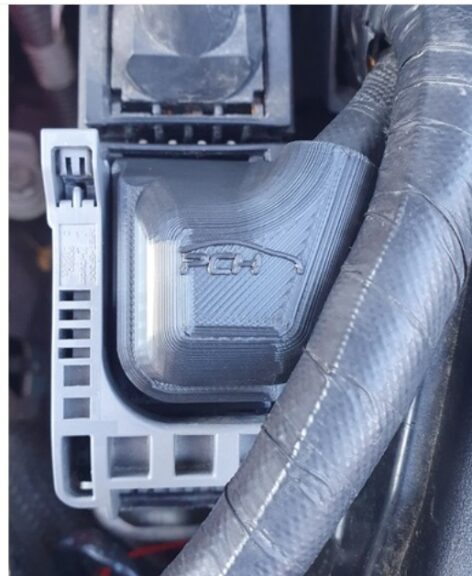 Toyota Prius ECU konektör kapağı ABS Baskı 00251 - Görsel 3