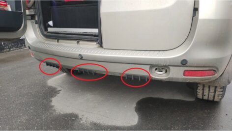 Dacia Logan Spoiler ABS Baskı 00330