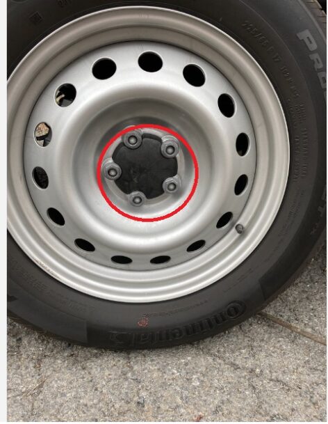 Ford Maverick Jant Göbeği Kapağı ABS BASKI 00332