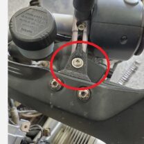 BMW R1200GS El Koruma montaj braketi sağ sol ABS Baskı 00343