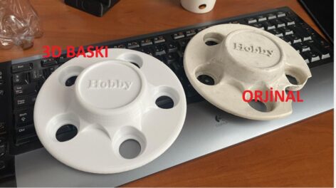 Hobi karavan Jant Göbeği ABS Baskı 00350