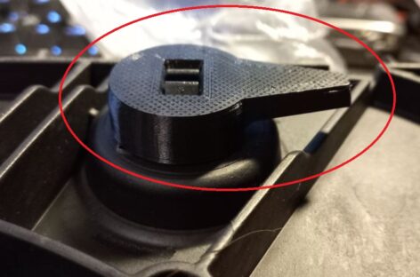 VW / Audi Bagaj Pini ABS Baskı 00351 - Görsel 3