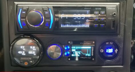 Mazda RX7 FC Radyo Çerçevesi ABS Baskı 00364
