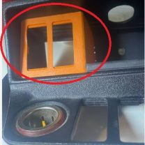 BMW E36 Anahtar paneli ABS Baskı 00395