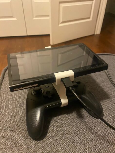 Nintendo Switch Pro Ekran Montaj Aparatı ABS Baskı 00440